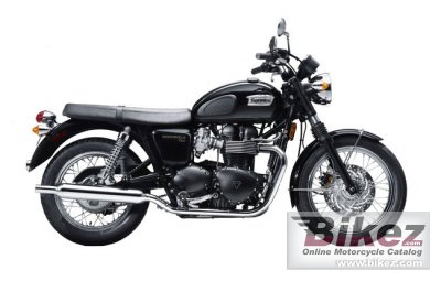 2010 Triumph Bonneville Black photo